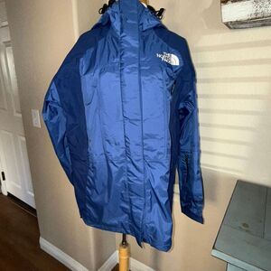 Vintage The North Face Womens Gore-Tex Mountain Parka Jacket Blue Large